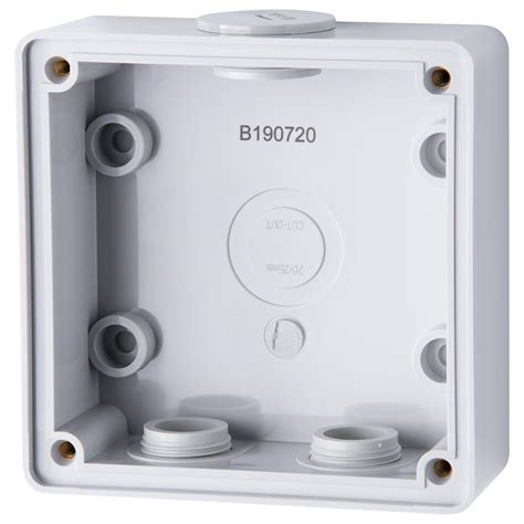 shallow 4x4 electrical box|shallow surface mount electrical box.